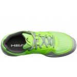 Head Sprint Evo Junior Shoes (Neon Green / Grey)